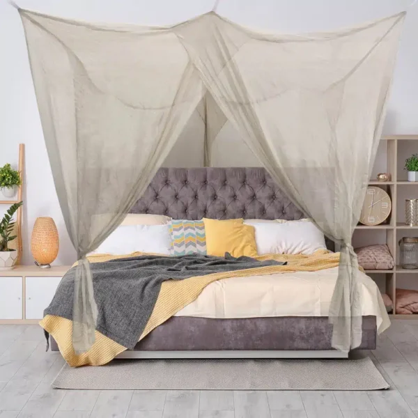 Box Shaped Anti EMF Bed Canopy