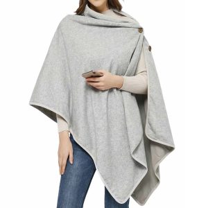 EMF Protection Organic Cotton Poncho Blanket